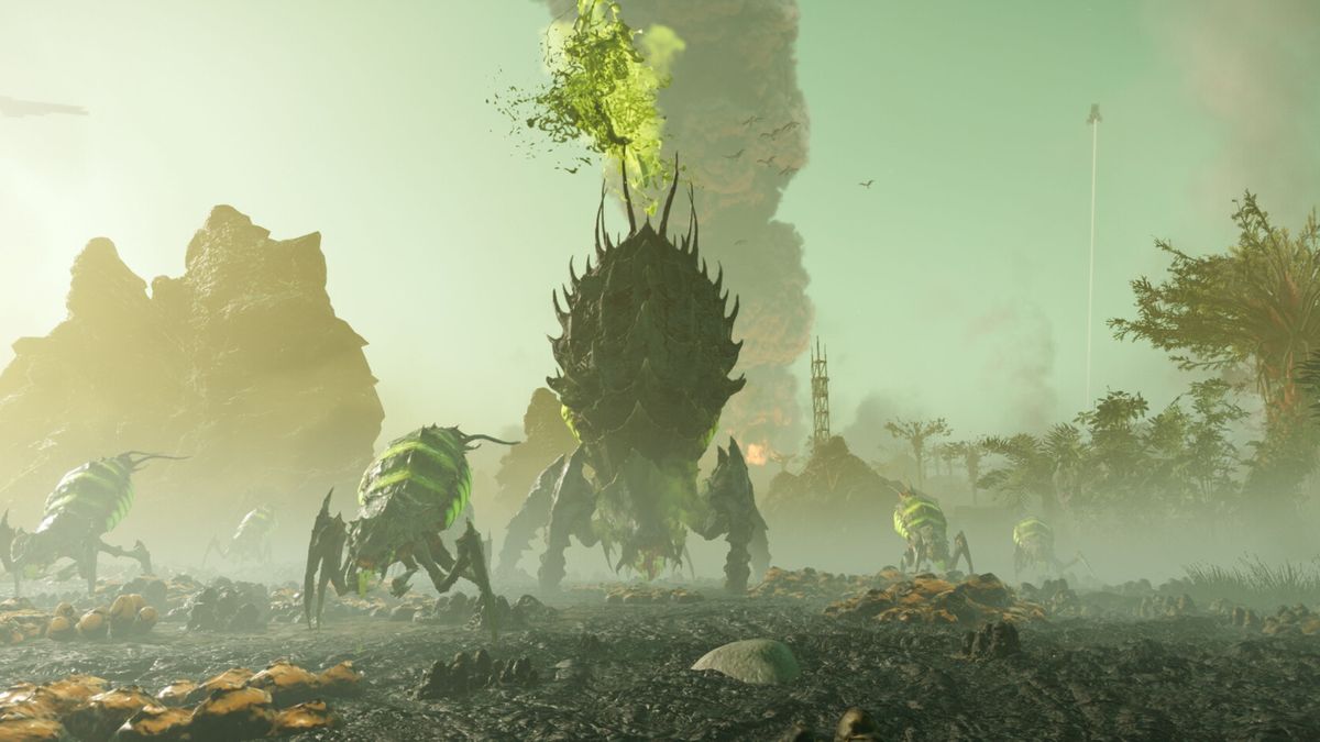 终结族栖息地内布设的地下电网与监控装置示意图，科技感十足