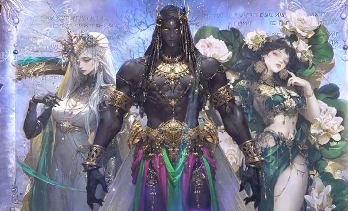 《不朽箴言》抽卡概率公示界面截图，清晰列出各卡池的稀有、精英、史诗单位获取几率