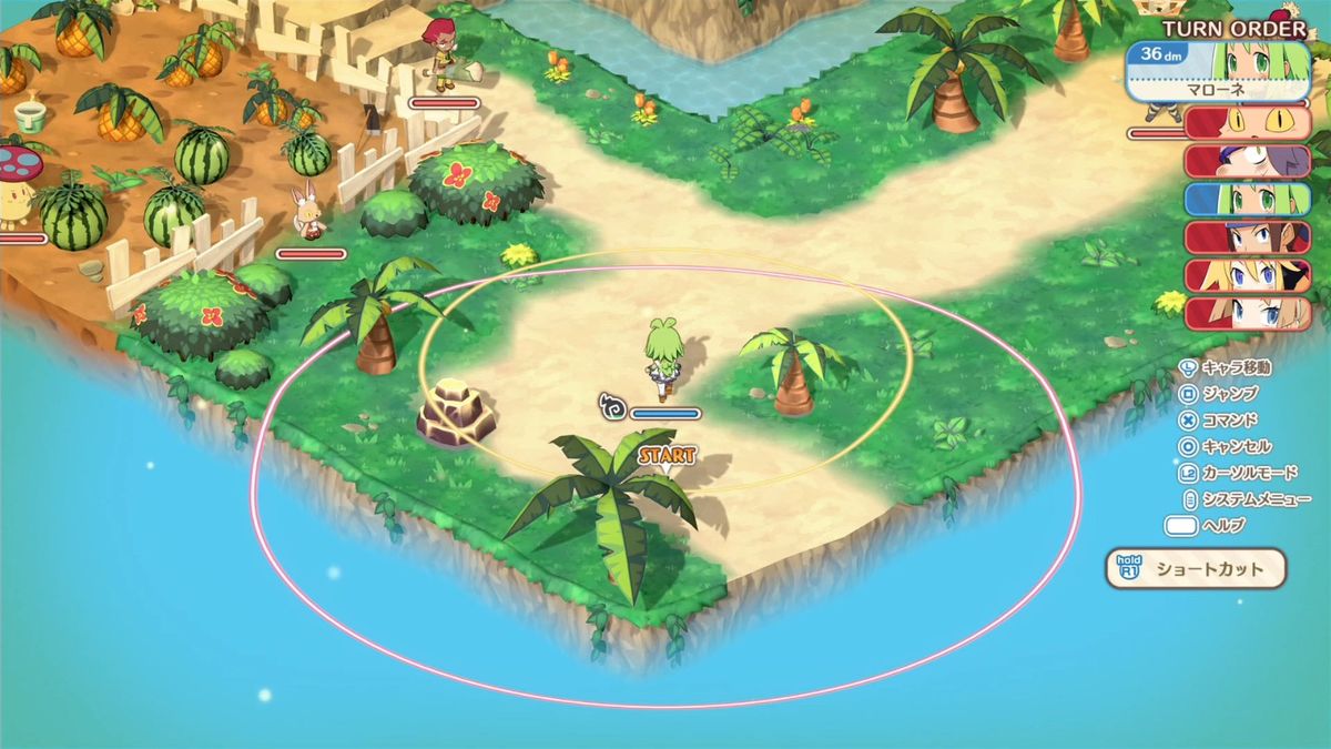 游戏中玩家指挥舰队在海面航行的画面，远处有浮空岛屿和古代遗迹，氛围神秘