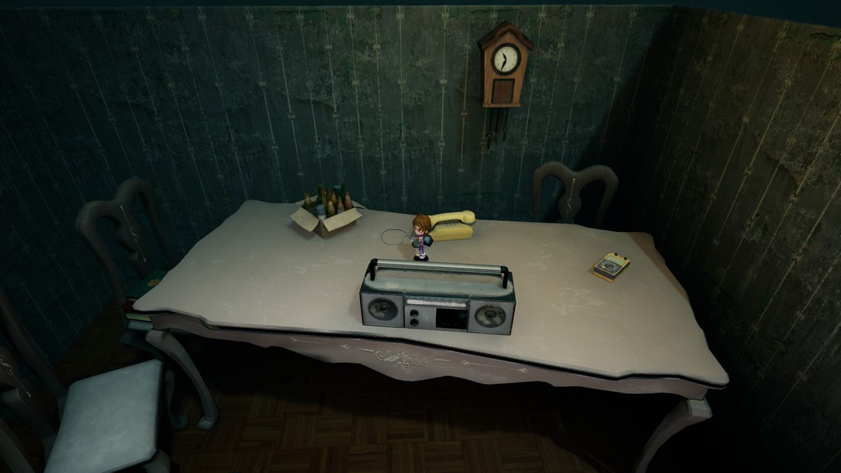 游戏UI界面展示，左侧为任务提示，右侧显示道具栏，整体风格融合卡通与科技元素