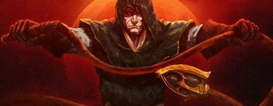 《吸血鬼幸存者》官方发布的直播倒计时页面，背景为暗红色哥特风格图案，中央显示倒计时与PS5 Pro相关字样