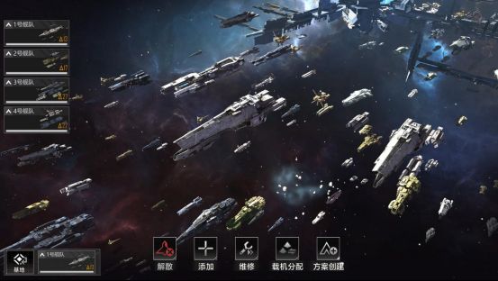 玩家在星图界面对多个星系进行战略部署，计划圈标记出势力范围，展现宏观战术布局