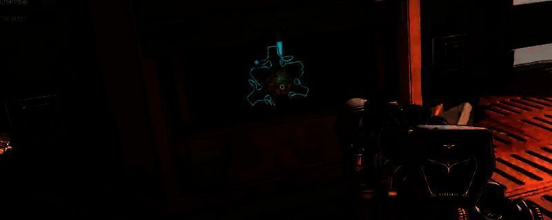 《无主之地4》地图上标记的11个古代爬行者位置，红色光点分布在不同地貌区域，包括峡谷、废墟和荒原