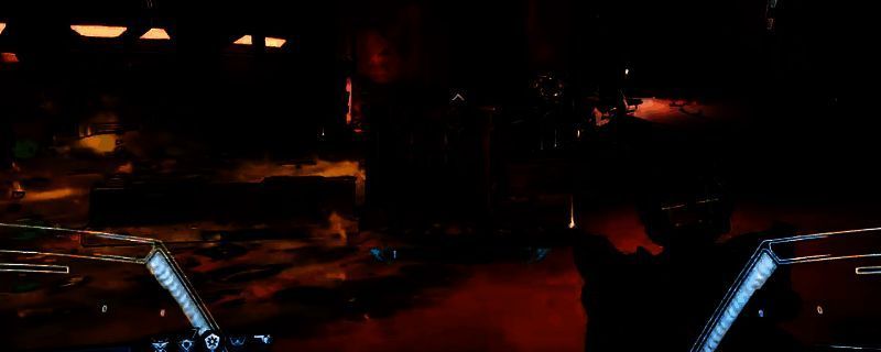 《无主之地4》任务场景截图，昆特站在机械装置旁神情紧张，周围布满破损管道与警示标志