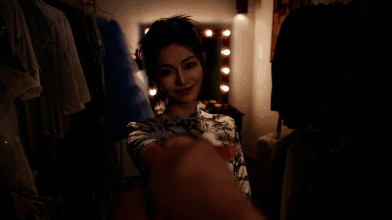 《开局五个亿》Steam游戏封面，主角站在城市高楼顶端俯瞰全景，背景是璀璨都市夜景，象征财富与权力的开启