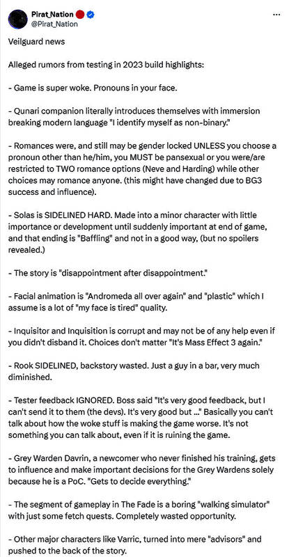 The Fade区域实机截图，环境苍白空旷，角色独自行走于浮空平台之间