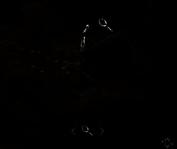 坦克角色穿戴白骑士套装演示承伤数据变化，血条波动极小