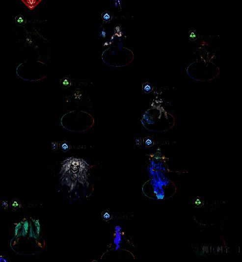 《不朽箴言》阵容搭配界面截图，显示黑桃队成员站位与技能激活状态