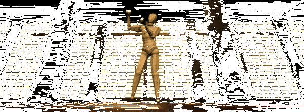 玩家在社区页面浏览并下载他人上传的‘空中回旋三段踢’动作包