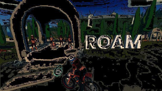 玩家在工作台界面自定义自行车，屏幕左侧展示多种可更换部件，右侧实时呈现3D模型变化，界面科技感十足