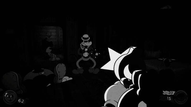 角色特写截图，Jack Pepper戴着礼帽和风衣，表情坚毅，眼神犀利