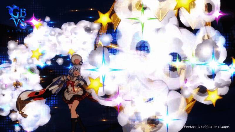 毗伽菈空中连击过程中的动态截图，动作流畅且富有节奏感