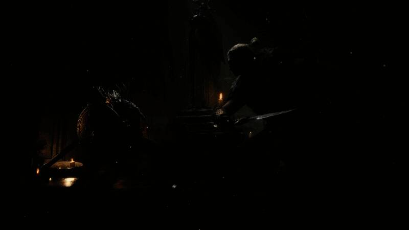 三人小队合作作战场景：两名玩家掩护下，第三人正开启宝箱，周围遍布敌人尸体