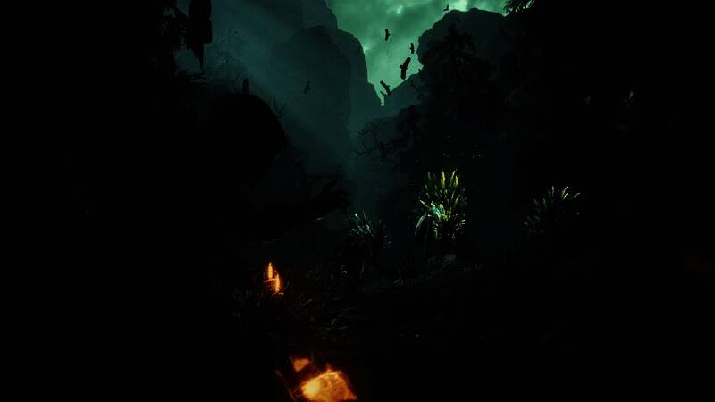 撤离阶段画面：玩家奔跑向闪烁蓝光的传送门，身后多名敌人紧追不舍