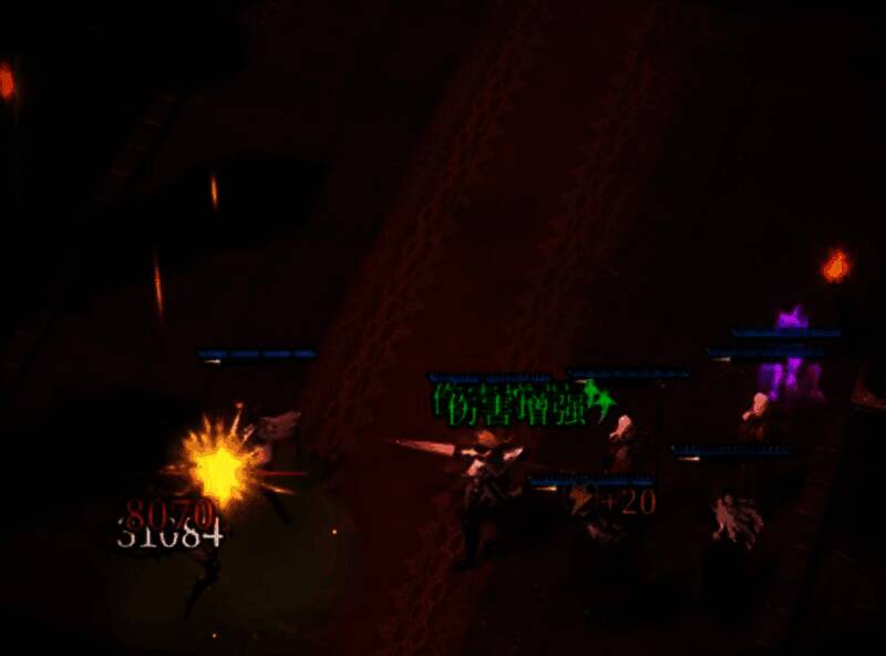 游戏内战斗设置界面，显示技能冷却时间、角色状态条及装备强化详情