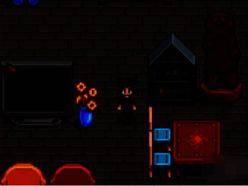 一张完整的房屋平面布局图，清晰标注了用餐区、休息区、装饰区等功能分区