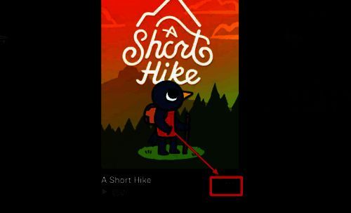 游戏详情页右侧，显示带有三个点的操作按钮被点击