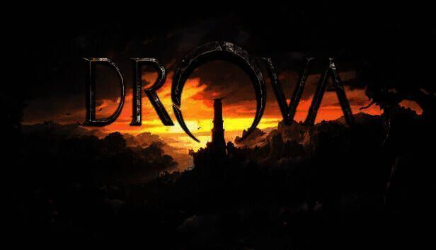 《卓瓦 被遗忘的亲属》游戏主视觉图，展示像素风格下的神秘森林与古老遗迹