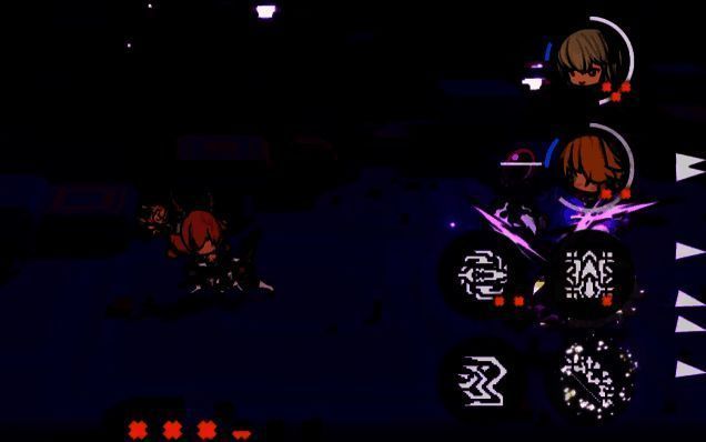 森音释放普攻三段连射，箭矢带出蓝色轨迹，敌人身上浮现冰晶效果