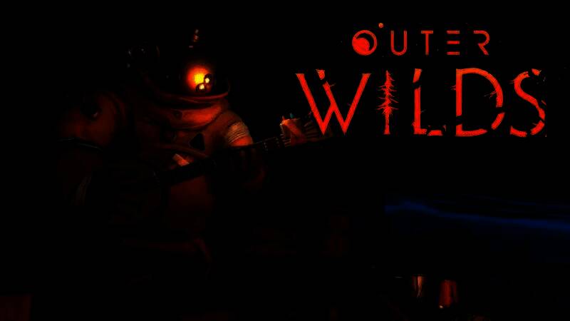 《星际拓荒》宇宙航行画面，飞船穿梭于崩塌行星之间，星空浩瀚神秘