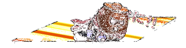 动态图展示‘豆豆武士’挥舞小剑跳跃攻击，动作滑稽可爱