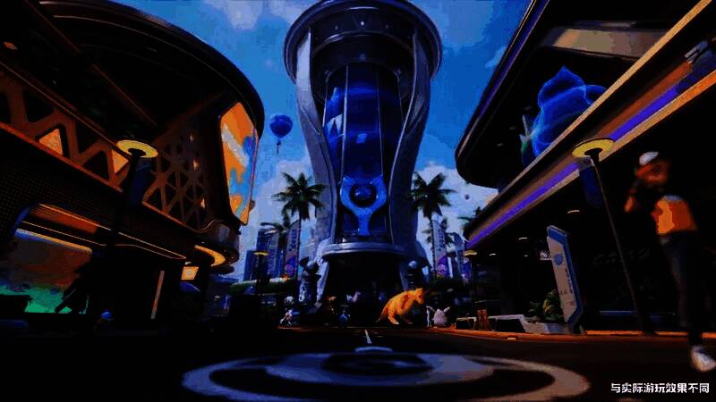 地图中央爆发五人混战，能量球正在被争夺