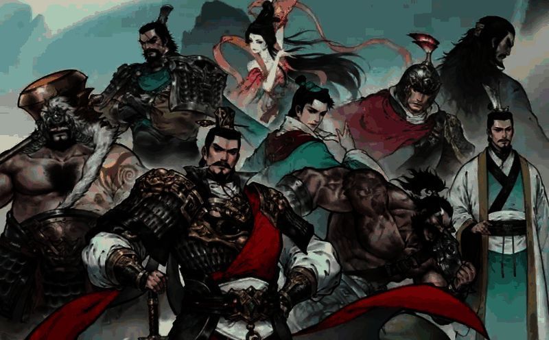 玩家阵容搭配界面截图，曹仁前排抗伤，夏侯惇居中输出，曹操后排辅助