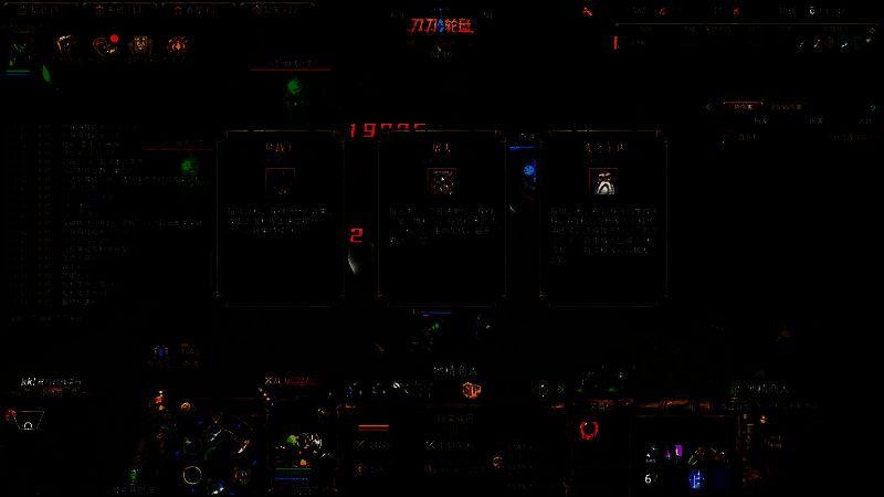 玩家在地图中探索，触发奇遇事件对话框弹出，显示‘获得神秘卷轴+力量+5’