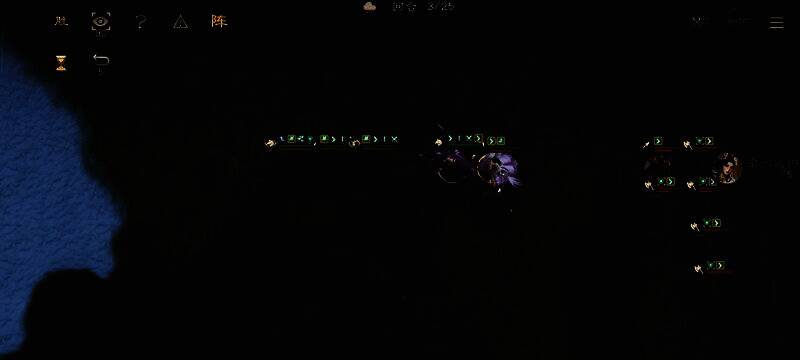 第三回合操作界面，曹洪与曹操正对公孙瓒释放增益技能，状态栏显示移速大幅提升