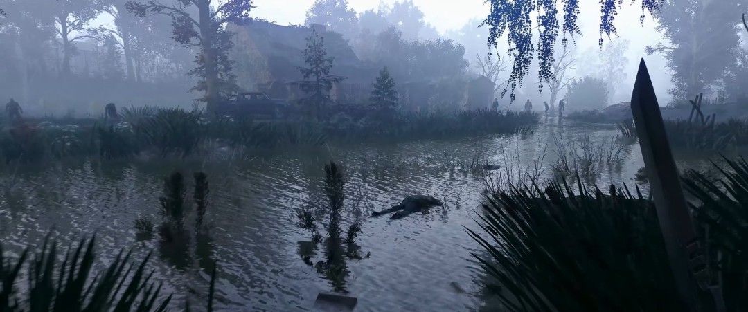 HDR与SDR画面对比图，左侧为开启HDR的明亮细节场景，右侧为普通SDR画面，色彩明显黯淡