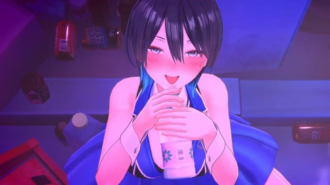 俯视视角下的街道地图，标记出多个闪亮的内衣收集点，形成一条曲折的探索路径