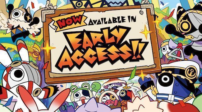 游戏角色选择界面，众多形态各异的角色排列整齐，界面科技感十足