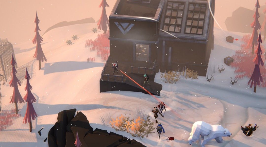 《冬日计划》多人联机界面，八名玩家准备进入地图，界面显示‘即将开始’