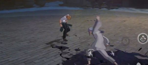 实战战斗画面，张灵玉在黑液区域内连续释放技能，敌人无法逃脱