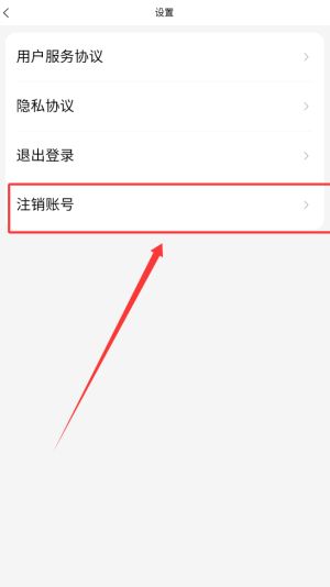注销账号验证界面，显示手机号输入框与验证码获取按钮