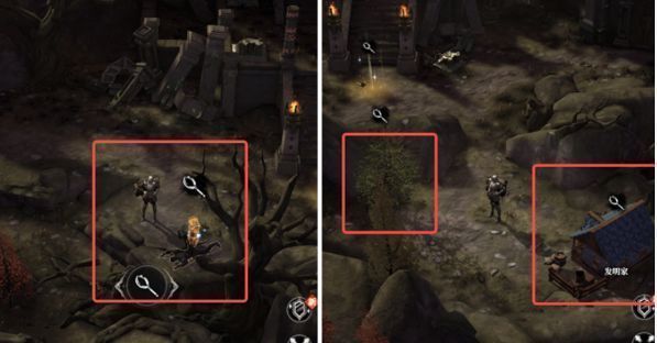 绿色宝珠放置于祭坛中央，周围环绕着神秘符文与守卫雕像