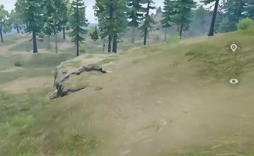 玩家正在搜索房间内的柜子，地上躺着被击败的机械守卫怪物