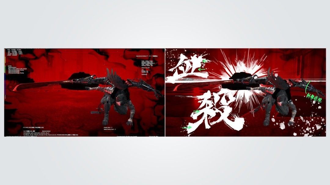 夜幕下高楼顶端的对决场景，闪电划破天空，两位忍者对峙，气氛剑拔弩张