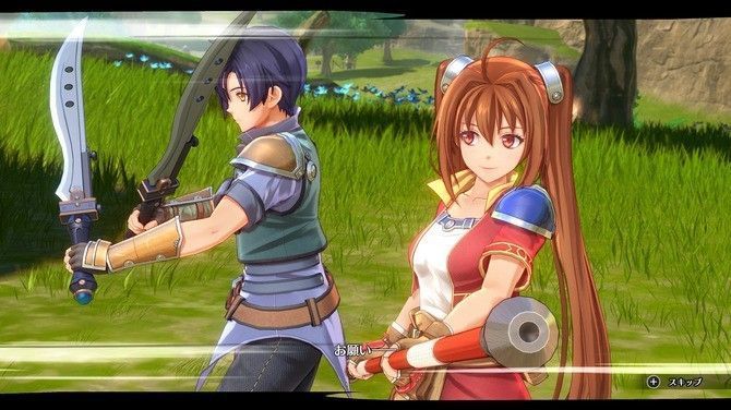 游戏中利贝尔王国城镇场景，街道整洁明亮，NPC行走其间，建筑风格充满欧式童话气息