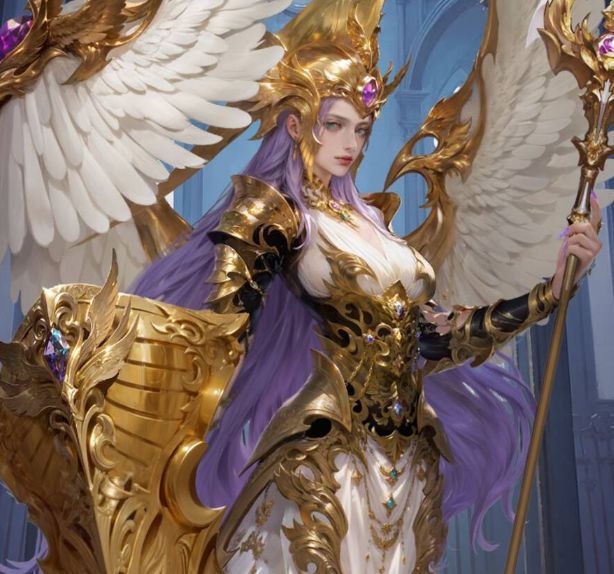 技能图标展示‘神圣打击’，盾牌形状技能标识，周围环绕雷电特效