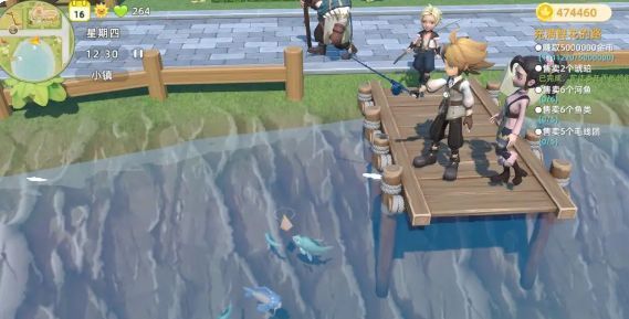 玩家界面显示小精灵任务列表及能力值状态，清晰展示当前可执行的工作量