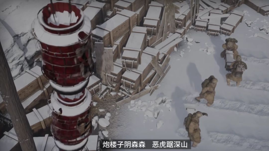 主角跃起躲避子弹，动作流畅富有张力