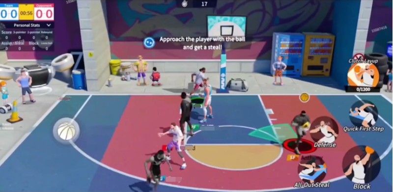 玩家在游戏主界面尝试重新组队的画面，提示信息显示‘正在连接服务器’，反映网络状态的影响