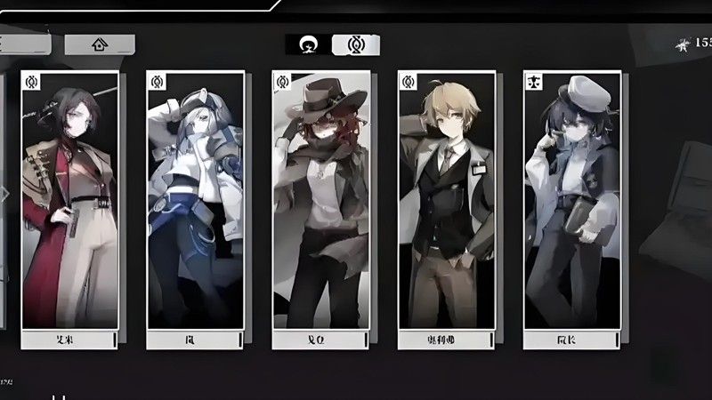 机械卡组实战画面：前排机械单位组成防线，后排天启角色释放雷电风暴技能