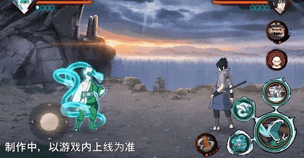 巳月使用蛇手抓住敌人猛然拽回