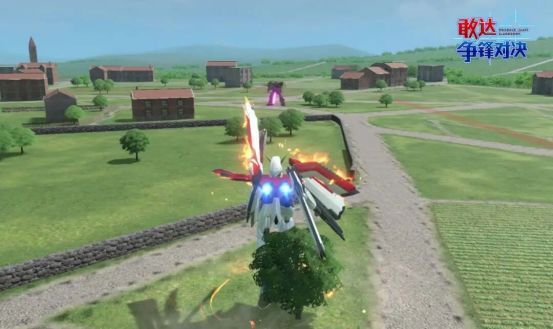 光束步枪精准射击，敌人被击退踉跄