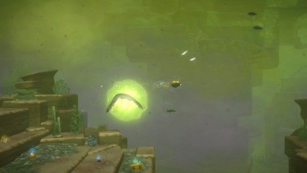 游戏UI界面展示新捕获的淡水鱼类图鉴，种类多样，细节精致