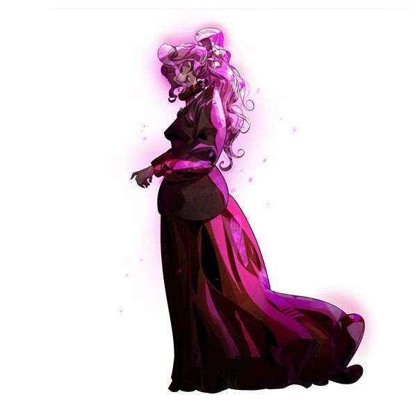 主角在昏暗长廊中行走，两侧挂满古老油画，烛光摇曳映照出扭曲影子