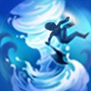 技能图标：深海隐匿，呈现透明化隐身状态下的多蜜恩轮廓