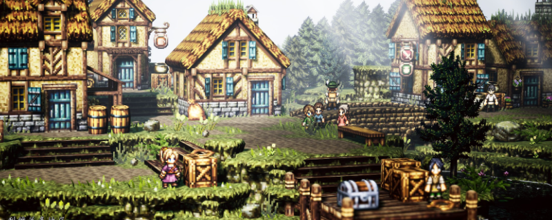 海德内在桑谢德沙道左侧道路出现，头顶褐色对话气泡，背景为沙漠与石质建筑